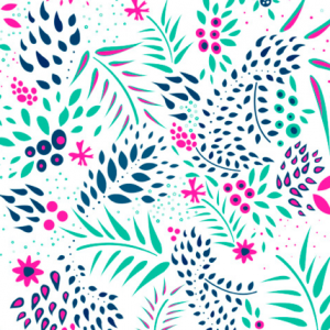 zoom pattern fleur graphique