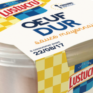 zoom sur packaging Lustucru