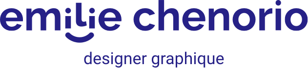 logo emilie chenorio bleu